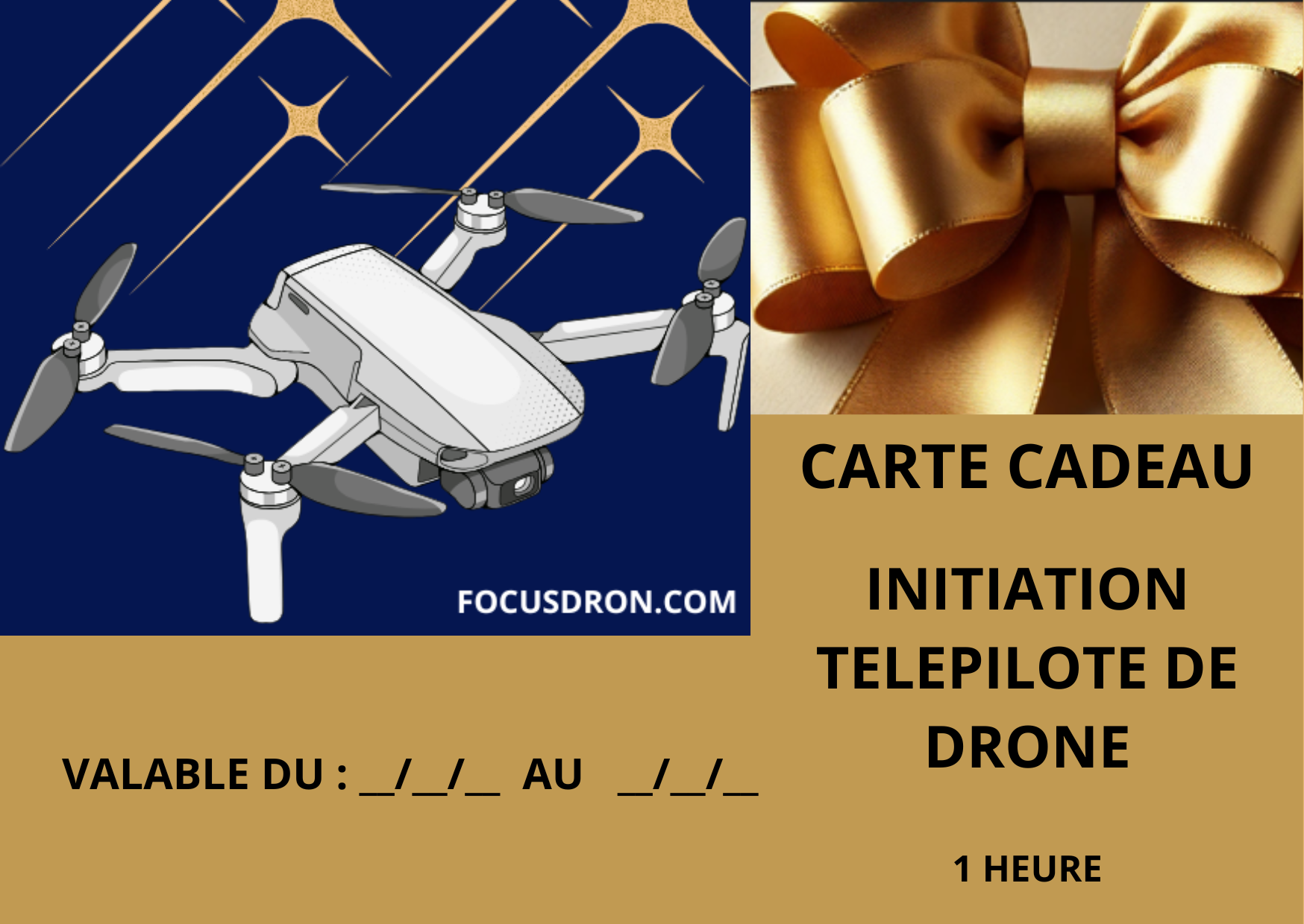 CARTE CADEAU INITIATION 1 HEURE